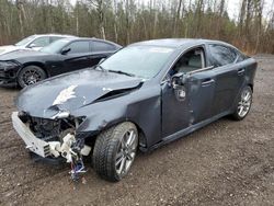 Salvage cars for sale from Copart Bowmanville, ON: 2008 Lexus IS 350