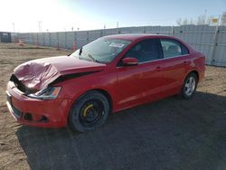 Salvage cars for sale at Greenwood, NE auction: 2013 Volkswagen Jetta TDI