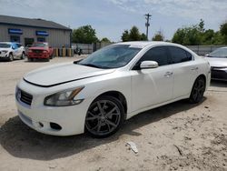Salvage cars for sale from Copart Midway, FL: 2014 Nissan Maxima S