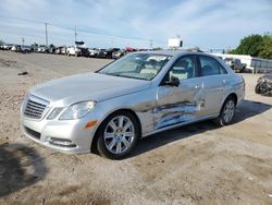 Salvage cars for sale at Oklahoma City, OK auction: 2012 Mercedes-Benz E 350