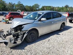 Salvage cars for sale from Copart Greenwell Springs, LA: 2017 Nissan Sentra S