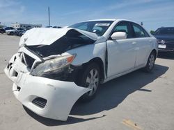 Salvage cars for sale from Copart Grand Prairie, TX: 2010 Toyota Camry Base
