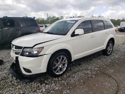 Salvage cars for sale at Louisville, KY auction: 2017 Dodge Journey GT