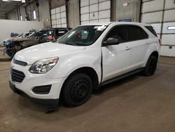 Salvage cars for sale at Blaine, MN auction: 2016 Chevrolet Equinox LS