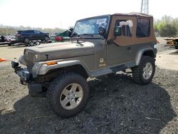 Jeep salvage cars for sale: 1990 Jeep Wrangler / YJ Sahara