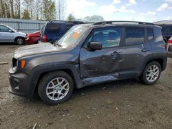 Jeep salvage cars for sale: 2019 Jeep Renegade Latitude