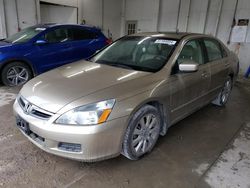 Honda salvage cars for sale: 2007 Honda Accord EX