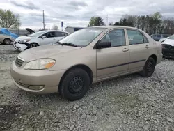 Salvage cars for sale at Mebane, NC auction: 2005 Toyota Corolla CE