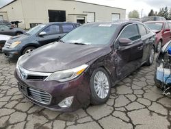 Salvage cars for sale at Woodburn, OR auction: 2014 Toyota Avalon Hybrid