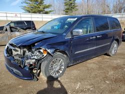 Vehiculos salvage en venta de Copart Davison, MI: 2014 Chrysler Town & Country Touring L