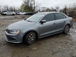 Salvage cars for sale at Baltimore, MD auction: 2017 Volkswagen Jetta SE
