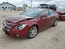 Chevrolet Malibu LTZ salvage cars for sale: 2010 Chevrolet Malibu LTZ