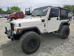 Jeep Wrangler / tj Sport salvage cars for sale: 2003 Jeep Wrangler / TJ Sport