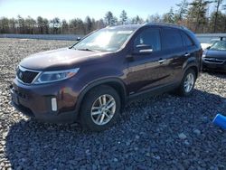 Salvage cars for sale at Windham, ME auction: 2014 KIA Sorento LX