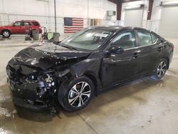 Salvage cars for sale at Avon, MN auction: 2023 Nissan Sentra SV