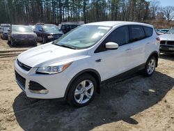 Salvage cars for sale at North Billerica, MA auction: 2014 Ford Escape SE