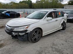 Salvage cars for sale at Augusta, GA auction: 2016 Honda Accord Touring