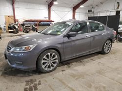 Salvage cars for sale from Copart Center Rutland, VT: 2015 Honda Accord Sport