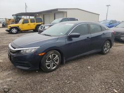Salvage cars for sale from Copart Temple, TX: 2017 Honda Civic LX