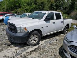 Salvage cars for sale at Tifton, GA auction: 2013 Dodge RAM 1500 ST