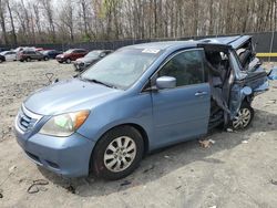 Salvage cars for sale at Waldorf, MD auction: 2010 Honda Odyssey EX