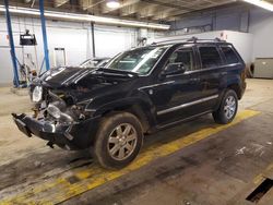 Salvage cars for sale at Wheeling, IL auction: 2009 Jeep Grand Cherokee Limited