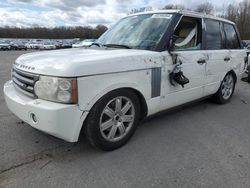 Salvage cars for sale from Copart Glassboro, NJ: 2006 Land Rover Range Rover HSE