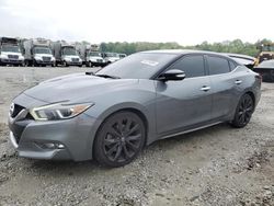 Salvage cars for sale at auction: 2017 Nissan Maxima 3.5S