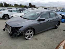 Salvage cars for sale at Martinez, CA auction: 2018 Honda Civic EX