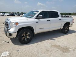 Salvage cars for sale from Copart San Antonio, TX: 2015 Toyota Tundra Crewmax SR5