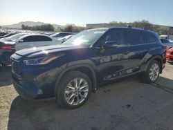 Salvage cars for sale at Las Vegas, NV auction: 2022 Toyota Highlander Limited
