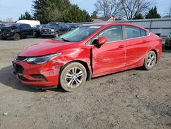 Chevrolet Cruze lt salvage cars for sale: 2018 Chevrolet Cruze LT