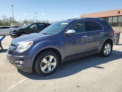Salvage cars for sale at Fort Wayne, IN auction: 2013 Chevrolet Equinox LTZ