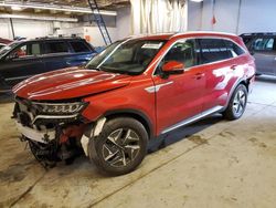 Salvage cars for sale at Wheeling, IL auction: 2022 KIA Sorento EX