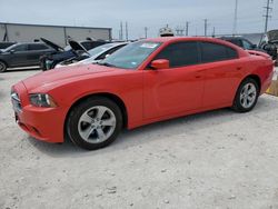 Salvage cars for sale from Copart Haslet, TX: 2014 Dodge Charger SE
