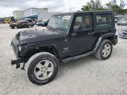 Jeep salvage cars for sale: 2009 Jeep Wrangler Sahara