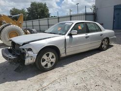 Salvage cars for sale at Apopka, FL auction: 2003 Ford Crown Victoria LX