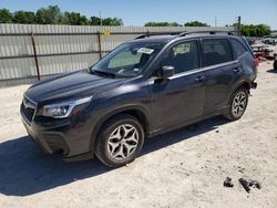 Salvage cars for sale at New Braunfels, TX auction: 2019 Subaru Forester Premium