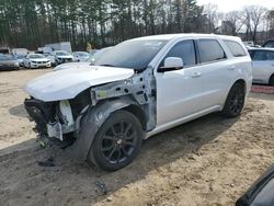Salvage cars for sale at North Billerica, MA auction: 2016 Dodge Durango R/T