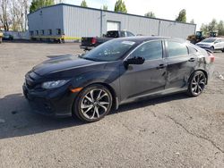 Salvage cars for sale from Copart Portland, OR: 2017 Honda Civic SI