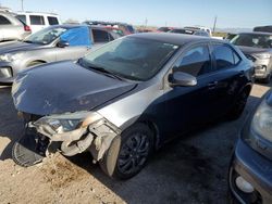 Salvage cars for sale from Copart Tucson, AZ: 2015 Toyota Corolla L