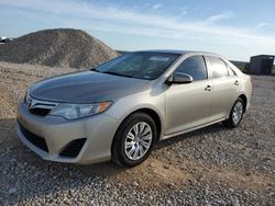 Salvage cars for sale at Temple, TX auction: 2013 Toyota Camry L