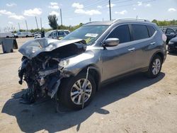 Salvage cars for sale from Copart Miami, FL: 2016 Nissan Rogue S