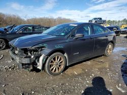 Salvage cars for sale from Copart Windsor, NJ: 2017 Ford Fusion SE Hybrid