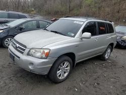 Toyota salvage cars for sale: 2006 Toyota Highlander Hybrid