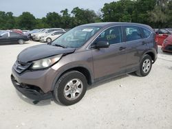 Salvage cars for sale from Copart Ocala, FL: 2013 Honda CR-V LX