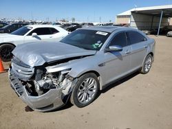 Salvage cars for sale from Copart Brighton, CO: 2013 Ford Taurus Limited
