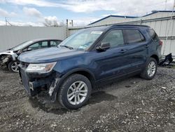 Salvage cars for sale at Albany, NY auction: 2017 Ford Explorer
