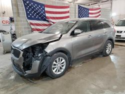 Salvage cars for sale from Copart Columbia, MO: 2016 KIA Sorento LX