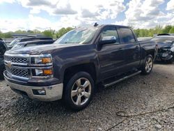 Salvage cars for sale from Copart Louisville, KY: 2015 Chevrolet Silverado K1500 LT